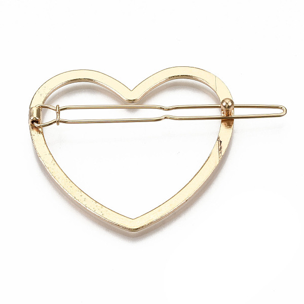 PandaHall Alloy Hollow Geometric Hair Pin, Ponytail Holder Statement, Hair Accessories for Women, Cadmium Free & Lead Free, Heart, Golden...
PandaHall Alloy Hollow Geometric Hair Pin, Ponytail Holder Statement, Hair Accessories for Women, Cadmium Free & Lead Free, Heart, Golden...