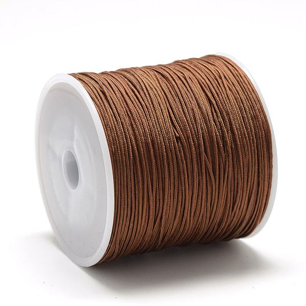 PandaHall Nylon Thread, Chinese Knotting Cord, Sienna, 1mm, about 284.33 yards(260m)/roll Nylon Brown
PandaHall Nylon Thread, Chinese Knotting Cord, Sienna, 1mm, about 284.33 yards(260m)/roll Nylon Brown