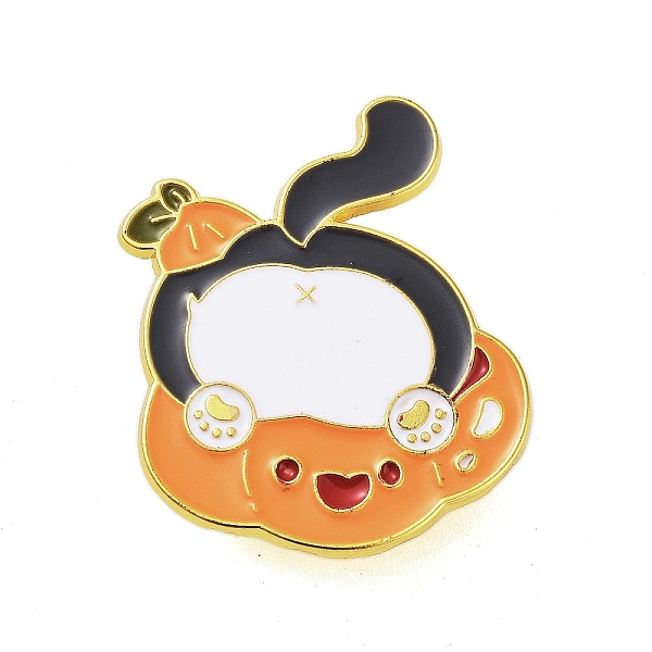 PandaHall Halloween Theme Golden Alloy Brooches, Enamel Pins, Pumpkin, 33.5x28.5x1.5mm Alloy+Enamel Pumpkin
PandaHall Halloween Theme Golden Alloy Brooches, Enamel Pins, Pumpkin, 33.5x28.5x1.5mm Alloy+Enamel Pumpkin
