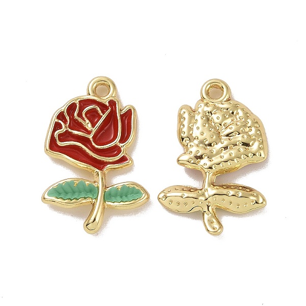 PandaHall Rack Plating Alloy Enamel Pendants, Light Gold Tone Flower/Rose Charms, Red, 22x14x2.5mm, Hole: 1.5mm Alloy+Enamel Flower Red
PandaHall Rack Plating Alloy Enamel Pendants, Light Gold Tone Flower/Rose Charms, Red, 22x14x2.5mm, Hole: 1.5mm Alloy+Enamel Flower Red