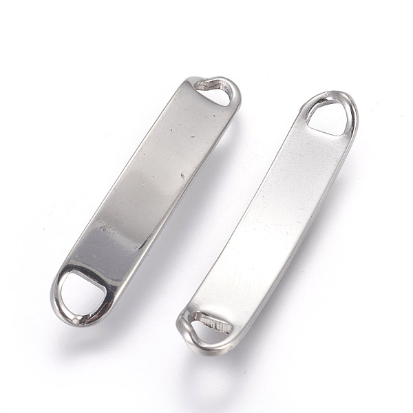 PandaHall 304 Stainless Steel Links connectors, Curved, Oval, Stainless Steel Color, 42.5x8x2mm, Hole: 4.5x5mm 304 Stainless Steel Oval
PandaHall 304 Stainless Steel Links connectors, Curved, Oval, Stainless Steel Color, 42.5x8x2mm, Hole: 4.5x5mm 304 Stainless Steel Oval