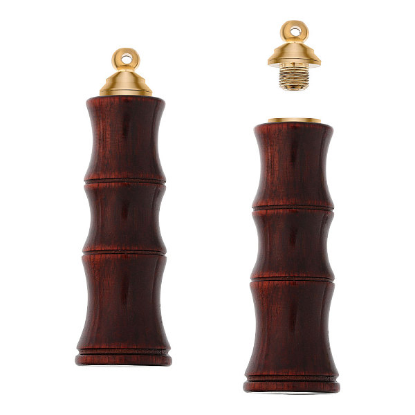 PandaHall Wood Bamboo Joint Shaped Perfume Bottle Big Pendants, Perfume Bottle Charms with Golden Plated Brass Screw Pendant Bails for..., Brown
PandaHall Wood Bamboo Joint Shaped Perfume Bottle Big Pendants, Perfume Bottle Charms with Golden Plated Brass Screw Pendant Bails for..., Brown