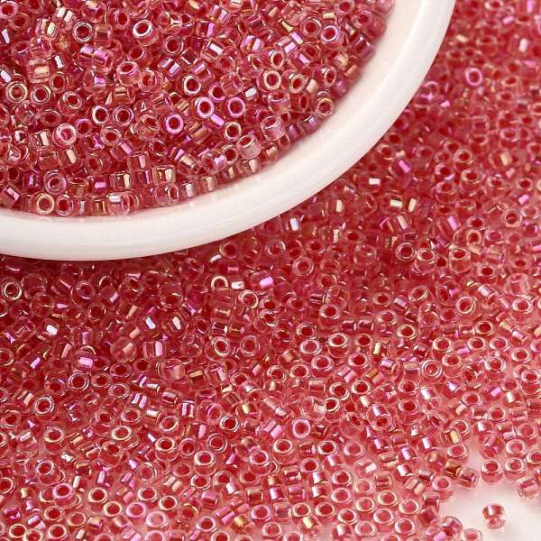 PandaHall Cylinder Seed Beads, Uniform Size, Transparent Colours Rainbow, FireBrick, 2x1.3~1.5mm, Hole: 0.8~1mm, about 888pcs/10g Glass Red
PandaHall Cylinder Seed Beads, Uniform Size, Transparent Colours Rainbow, FireBrick, 2x1.3~1.5mm, Hole: 0.8~1mm, about 888pcs/10g Glass Red