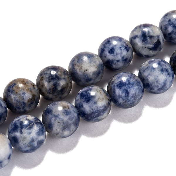 PandaHall Gemstone Beads, Natural Blue Spot Jasper, Round, Cornflower Blue, 10mm, Hole: 1mm, about 39pcs/strand, 16 inch Blue Spot Jasper...
PandaHall Gemstone Beads, Natural Blue Spot Jasper, Round, Cornflower Blue, 10mm, Hole: 1mm, about 39pcs/strand, 16 inch Blue Spot Jasper...
