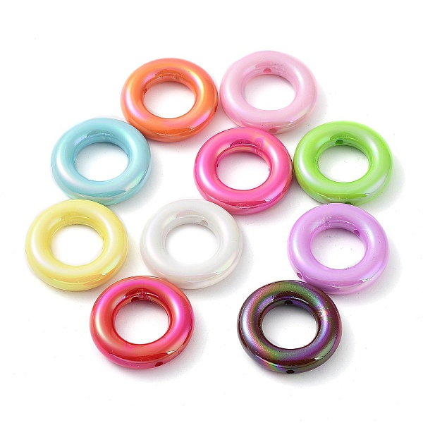 PandaHall UV Plating Opaque Acrylic Beads, Iridescent, Ring, Mixed Color, 24.5x6mm, Hole: 1.5mm Acrylic Ring Multicolor
PandaHall UV Plating Opaque Acrylic Beads, Iridescent, Ring, Mixed Color, 24.5x6mm, Hole: 1.5mm Acrylic Ring Multicolor
