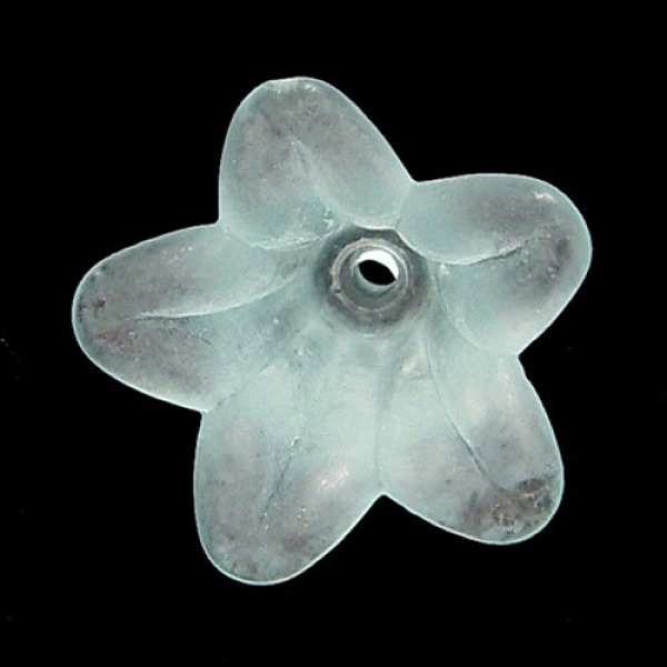 PandaHall Light Cyan Frosted Transparent Acrylic Flower Beads, 17.5x12mm, Hole: 1.5mm Acrylic Flower Cyan
PandaHall Light Cyan Frosted Transparent Acrylic Flower Beads, 17.5x12mm, Hole: 1.5mm Acrylic Flower Cyan