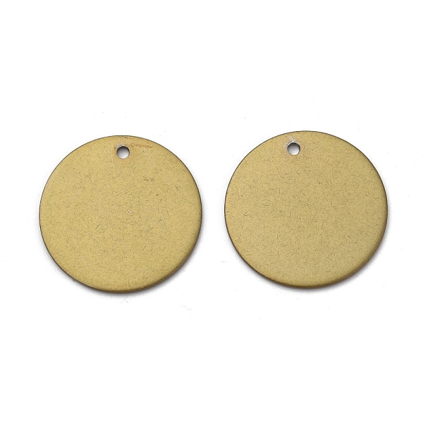 PandaHall Ion Plating(IP) 304 Stainless Steel Pendants, Blank Stamping Tag, Flat Round, Antique Bronze, 20x1mm, Hole: 1.4mm 304 Stainless...
PandaHall Ion Plating(IP) 304 Stainless Steel Pendants, Blank Stamping Tag, Flat Round, Antique Bronze, 20x1mm, Hole: 1.4mm 304 Stainless...