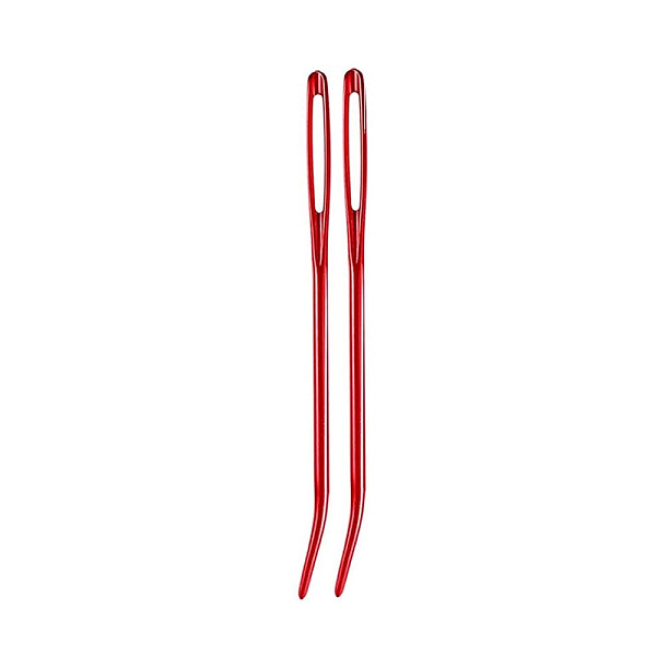 PandaHall Aluminum Knitting Needles, Big Eye Yarn Needles, Blunt & Bent Tip Pins, Crimson, 7x0.23cm, 2pcs/bag Aluminum Pink
PandaHall Aluminum Knitting Needles, Big Eye Yarn Needles, Blunt & Bent Tip Pins, Crimson, 7x0.23cm, 2pcs/bag Aluminum Pink