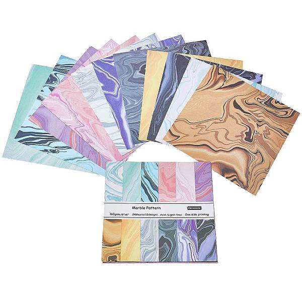 PandaHall GORGECRAFT 24PCS Decorative Craft Paper 12 Styles Assorted-Colors Pattern Paper 15.2x15.2cm Color Mixture Paper Scrapbook..., Multicolor
PandaHall GORGECRAFT 24PCS Decorative Craft Paper 12 Styles Assorted-Colors Pattern Paper 15.2x15.2cm Color Mixture Paper Scrapbook..., Multicolor