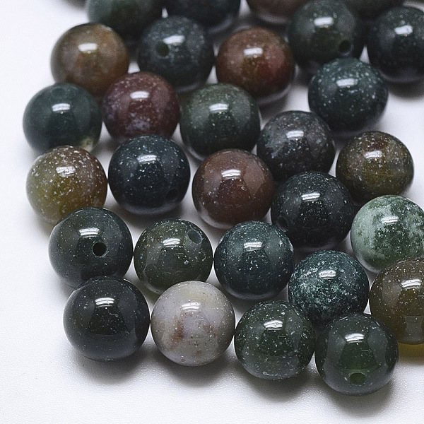 PandaHall Natural Indian Agate Beads, Half Drilled, Round, 8mm, Half Hole: 1.2mm Indian Agate Round
PandaHall Natural Indian Agate Beads, Half Drilled, Round, 8mm, Half Hole: 1.2mm Indian Agate Round
