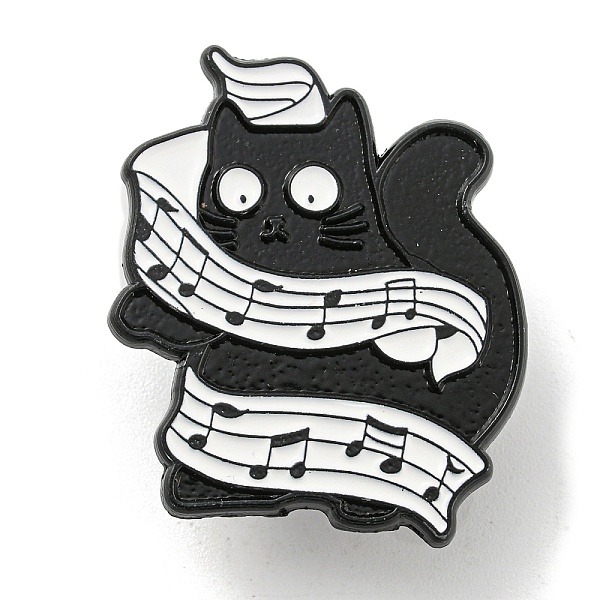 PandaHall Music Theme Cartoon Black Cat Enamel Pins, Black Alloy Badge for Women Men, Musical Note, 28.3x24.5x1.4mm Alloy+Enamel Musical...
PandaHall Music Theme Cartoon Black Cat Enamel Pins, Black Alloy Badge for Women Men, Musical Note, 28.3x24.5x1.4mm Alloy+Enamel Musical...