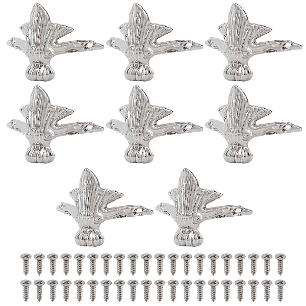 PandaHall Alloy Box Corner Protectors, with Screws, For Furniture Jewelry Box Decoration, Platinum, 28x38.5mm Alloy
PandaHall Alloy Box Corner Protectors, with Screws, For Furniture Jewelry Box Decoration, Platinum, 28x38.5mm Alloy