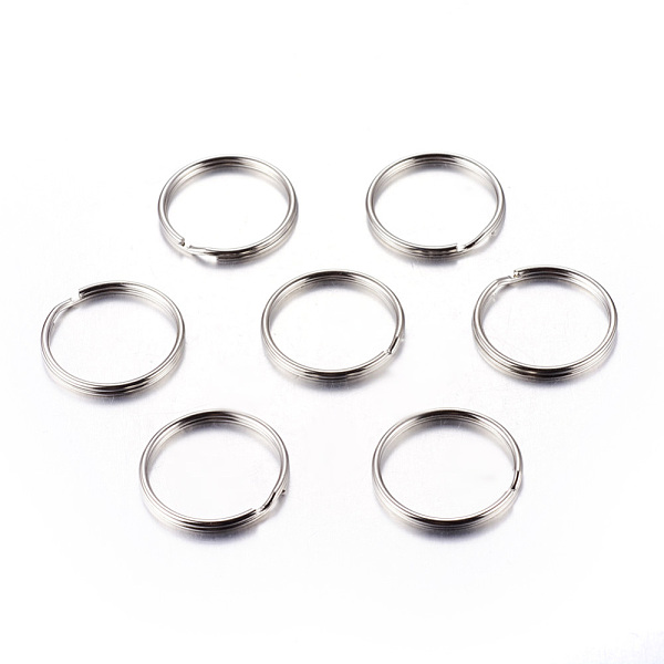 PandaHall Iron Split Key Rings, Keychain Clasp Findings, Platinum, 25x2.5mm, Inner Diameter: 22mm Iron Ring
PandaHall Iron Split Key Rings, Keychain Clasp Findings, Platinum, 25x2.5mm, Inner Diameter: 22mm Iron Ring