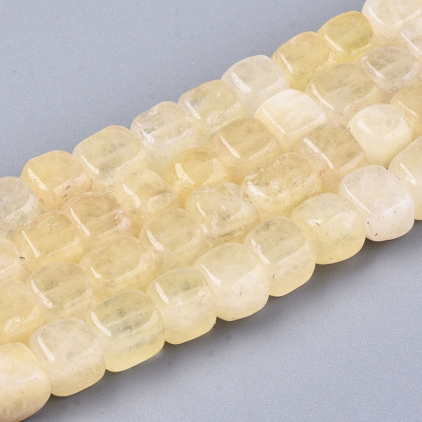 PandaHall Natural Dolomite Beads Strands, Dyed, Cube, Champagne Yellow, 7~8x7~8x7~8mm, Hole: 1.2mm, about 50~52pcs/strand, 14.76 inch~15.35...
PandaHall Natural Dolomite Beads Strands, Dyed, Cube, Champagne Yellow, 7~8x7~8x7~8mm, Hole: 1.2mm, about 50~52pcs/strand, 14.76 inch~15.35...
