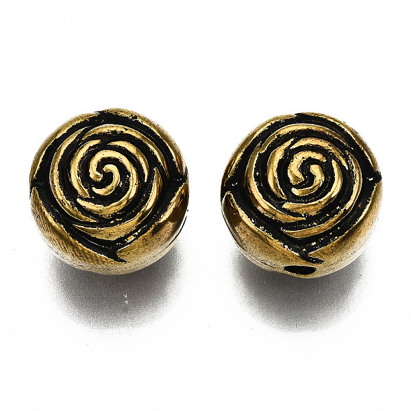 PandaHall CCB Plastic Beads, Flower, Antique Golden, 15.5x16x15mm, Hole: 3mm, about 230pcs/500g Plastic Flower
PandaHall CCB Plastic Beads, Flower, Antique Golden, 15.5x16x15mm, Hole: 3mm, about 230pcs/500g Plastic Flower