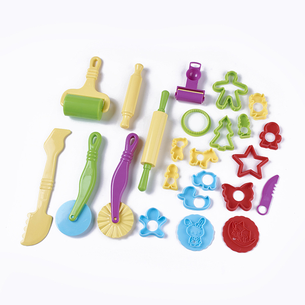 PandaHall Mixed Plastic Plasticine Tools, Clay Dough Cutters, Moulds, Modelling Tools, Modeling Clay Toys For Children, Random Single Color..., Multicolor
PandaHall Mixed Plastic Plasticine Tools, Clay Dough Cutters, Moulds, Modelling Tools, Modeling Clay Toys For Children, Random Single Color..., Multicolor