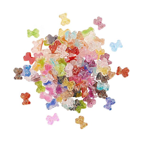 PandaHall 120Pcs 12 Colors Resin Cabochons, with Glitter Powder, for Nail Art Decoration Accessories, Bear, Mixed Color, 7x6mm, 10pcs/color..., Multicolor
PandaHall 120Pcs 12 Colors Resin Cabochons, with Glitter Powder, for Nail Art Decoration Accessories, Bear, Mixed Color, 7x6mm, 10pcs/color..., Multicolor