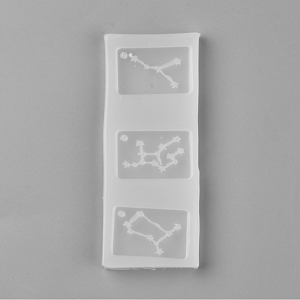 PandaHall Pendant Food Grade Silicone Molds, Resin Casting Molds, For UV Resin, Epoxy Resin Jewelry Making, Twelve Constellations Shape..., White
PandaHall Pendant Food Grade Silicone Molds, Resin Casting Molds, For UV Resin, Epoxy Resin Jewelry Making, Twelve Constellations Shape..., White