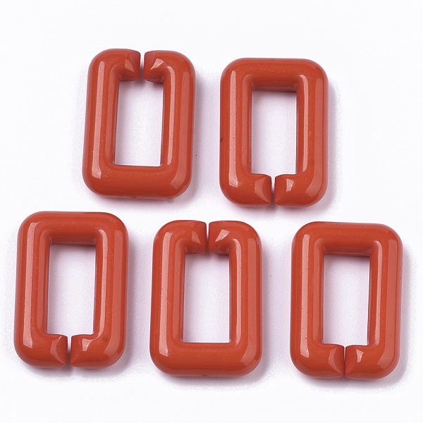 PandaHall Opaque Acrylic Linking Rings, Quick Link Connectors, For Jewelry Cross Chains Making, Rectangle, Red, 30x20x6mm, Inner Diameter...
PandaHall Opaque Acrylic Linking Rings, Quick Link Connectors, For Jewelry Cross Chains Making, Rectangle, Red, 30x20x6mm, Inner Diameter...