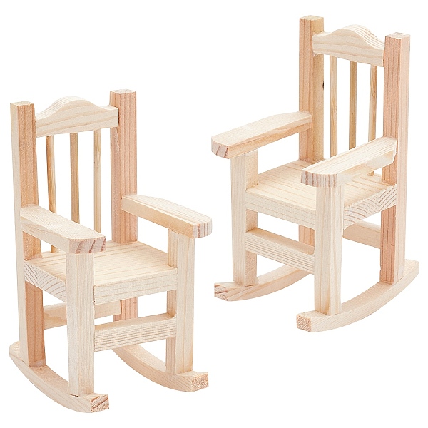 PandaHall Natural Pine Wood Home Decorations, Rocking Chair, BurlyWood, 58x70x108mm Wood Others Orange
PandaHall Natural Pine Wood Home Decorations, Rocking Chair, BurlyWood, 58x70x108mm Wood Others Orange