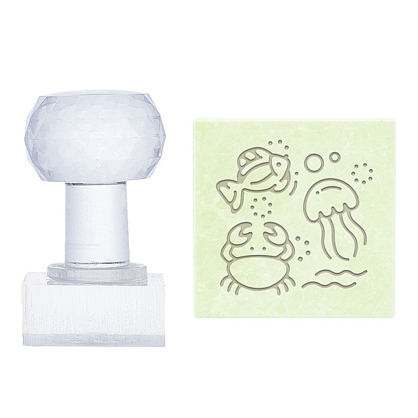 PandaHall PH Acrylic Stamp Animal Soap Embossing Stamp Sea Animals Soap Stamp with Handle Soap Chapter Imprint Stamp for Handmade Soap...
PandaHall PH Acrylic Stamp Animal Soap Embossing Stamp Sea Animals Soap Stamp with Handle Soap Chapter Imprint Stamp for Handmade Soap...