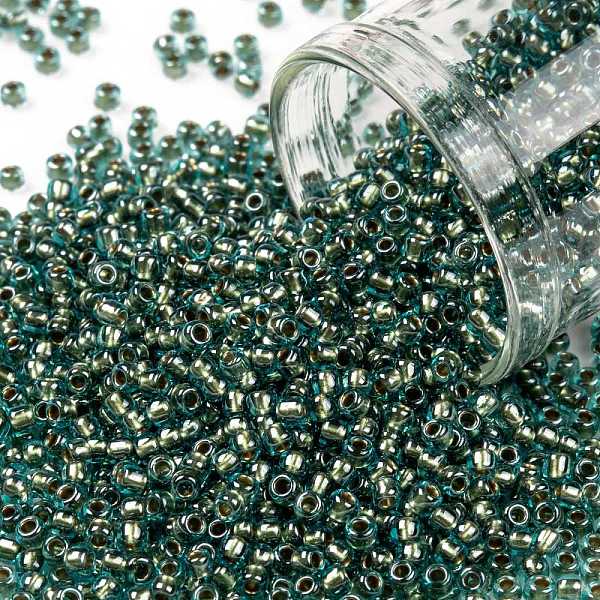 PandaHall TOHO Round Seed Beads, Japanese Seed Beads, (284) Inside Color Aqua/Gold Lined, 11/0, 2.2mm, Hole: 0.8mm, about 1110pcs/10g Glass..., Blue
PandaHall TOHO Round Seed Beads, Japanese Seed Beads, (284) Inside Color Aqua/Gold Lined, 11/0, 2.2mm, Hole: 0.8mm, about 1110pcs/10g Glass..., Blue