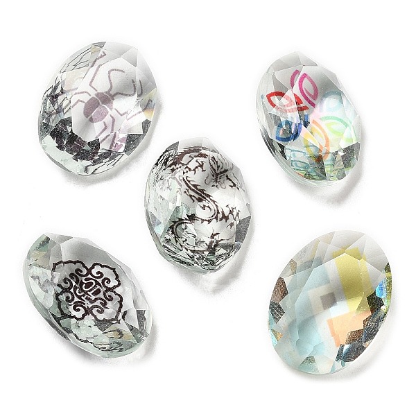 PandaHall Pointed Back Glass Rhinestone Cabochons, Oval with Insect or Flower Pattern, Mixed Color, 20x15x8mm Glass Rhinestone Oval..., Multicolor
PandaHall Pointed Back Glass Rhinestone Cabochons, Oval with Insect or Flower Pattern, Mixed Color, 20x15x8mm Glass Rhinestone Oval..., Multicolor