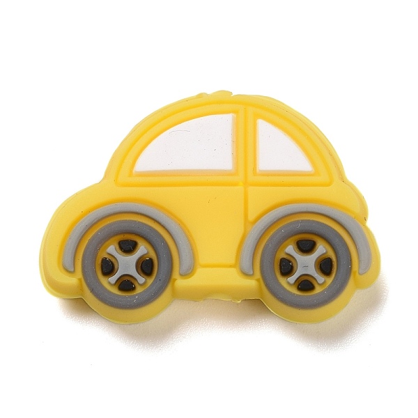 PandaHall Silicone Focal Beads, Car, Yellow, 21.5x32x8mm, Hole: 2.5mm Silicone Vehicle Yellow
PandaHall Silicone Focal Beads, Car, Yellow, 21.5x32x8mm, Hole: 2.5mm Silicone Vehicle Yellow