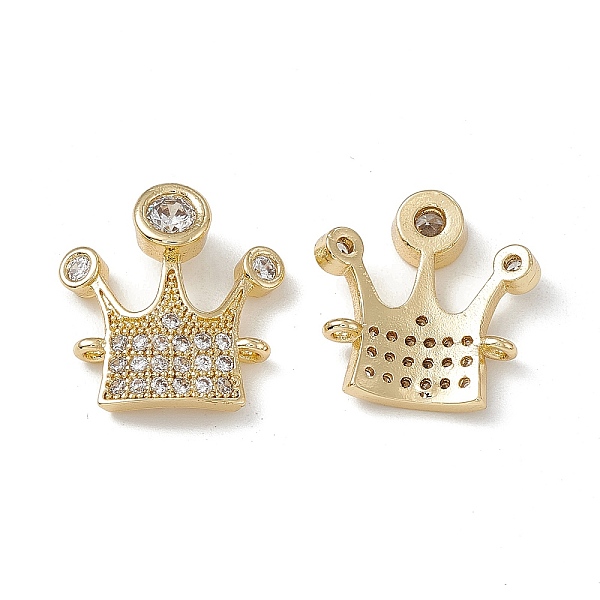 PandaHall Brass Pave Clear Cubic Zirconia Connector Charms, Crown Links, Real 18K Gold Plated, 16.5x15.5x3.5mm, Hole: 1mm Brass+Cubic...
PandaHall Brass Pave Clear Cubic Zirconia Connector Charms, Crown Links, Real 18K Gold Plated, 16.5x15.5x3.5mm, Hole: 1mm Brass+Cubic...