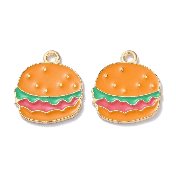 PandaHall Alloy Enamel Pendants, Golden, Hamberger, 19x17.5x1.5mm, Hole: 1.8mm Alloy+Enamel Hamberger
PandaHall Alloy Enamel Pendants, Golden, Hamberger, 19x17.5x1.5mm, Hole: 1.8mm Alloy+Enamel Hamberger