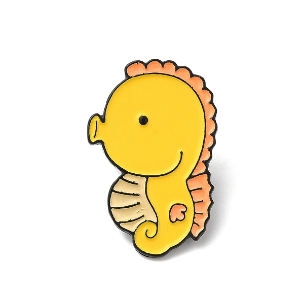 PandaHall Alloy Brooches, Enamel Pins, for Backpack Cloth, Marine Life, Sea Horse, Yellow, 35x24x1.5mm Alloy Sea Horse Yellow
PandaHall Alloy Brooches, Enamel Pins, for Backpack Cloth, Marine Life, Sea Horse, Yellow, 35x24x1.5mm Alloy Sea Horse Yellow