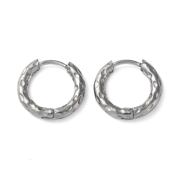 PandaHall 304 Stainless Steel Huggie Hoop Earrings, Stainless Steel Color, 14x15x2.5mm 304 Stainless Steel
PandaHall 304 Stainless Steel Huggie Hoop Earrings, Stainless Steel Color, 14x15x2.5mm 304 Stainless Steel