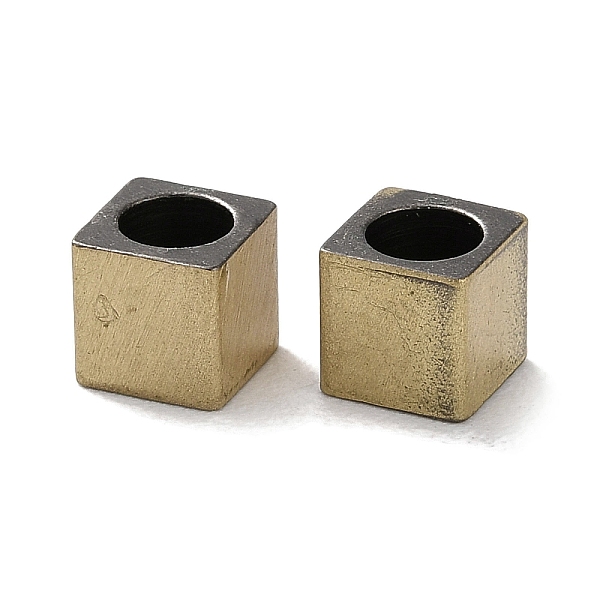 PandaHall Tibetan Style Brass Beads, Cadmium Free & Lead Free, Cuboid, Antique Bronze, 5x5x5mm, Hole: 3.5mm Brass Cuboid
PandaHall Tibetan Style Brass Beads, Cadmium Free & Lead Free, Cuboid, Antique Bronze, 5x5x5mm, Hole: 3.5mm Brass Cuboid