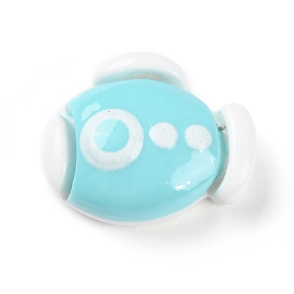 PandaHall Opaque Resin Cabochons, Jewelry Making, Sky Blue, Fish, 18x22x9mm Resin Fish
PandaHall Opaque Resin Cabochons, Jewelry Making, Sky Blue, Fish, 18x22x9mm Resin Fish