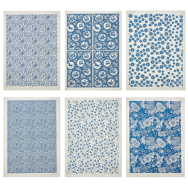 PandaHall BENECREAT 6 Sheets 6 Styles Paper Ceramic Decals, Pottery Ceramics Clay Transfer Paper, Underglaze Flower Paper, Blue and White...
PandaHall BENECREAT 6 Sheets 6 Styles Paper Ceramic Decals, Pottery Ceramics Clay Transfer Paper, Underglaze Flower Paper, Blue and White...