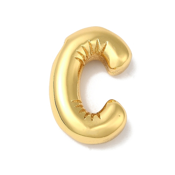 PandaHall Ion Plating(IP) 304 Stainless Steel Pendants, Letter Charm, Letter C, 20x13x5mm, Hole: 3x2.5mm 304 Stainless Steel Letter C
PandaHall Ion Plating(IP) 304 Stainless Steel Pendants, Letter Charm, Letter C, 20x13x5mm, Hole: 3x2.5mm 304 Stainless Steel Letter C