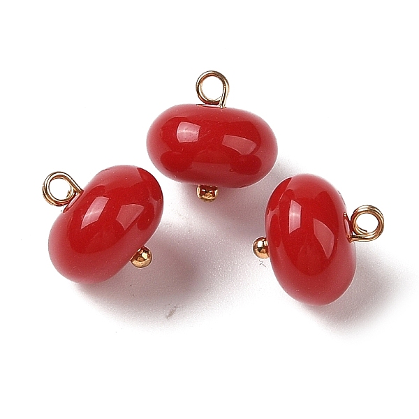 PandaHall Acrylic Pendants, with Brass Loops, Flat Round, Red, 12x12mm, Hole: 1.6mm Brass+Acrylic Flat Round Red
PandaHall Acrylic Pendants, with Brass Loops, Flat Round, Red, 12x12mm, Hole: 1.6mm Brass+Acrylic Flat Round Red
