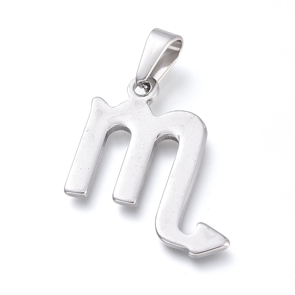 PandaHall 304 Stainless Steel Pendants, Constellation/Zodiac Sign, Stainless Steel Color, Scorpio, 32x29x1.5mm, Hole: 10x4.5mm 304 Stainless...
PandaHall 304 Stainless Steel Pendants, Constellation/Zodiac Sign, Stainless Steel Color, Scorpio, 32x29x1.5mm, Hole: 10x4.5mm 304 Stainless...