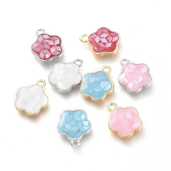 PandaHall Natural Shell Charms, with Brass Findings, Flower, Mixed Color, 12x10x2.3mm, Hole: 1.2mm Shell Flower Multicolor
PandaHall Natural Shell Charms, with Brass Findings, Flower, Mixed Color, 12x10x2.3mm, Hole: 1.2mm Shell Flower Multicolor