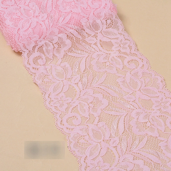 PandaHall Lace Trim, Polyester Ribbon for Jewelry Making, Pink, 5-7/8 inch(150mm) Polyester Pink
PandaHall Lace Trim, Polyester Ribbon for Jewelry Making, Pink, 5-7/8 inch(150mm) Polyester Pink