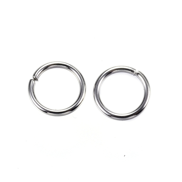PandaHall 304 Stainless Steel Jump Rings, Open Jump Rings, Stainless Steel Color, 8x1mm, 18 Gauge, Inner Diameter: 6mm 304 Stainless Steel
PandaHall 304 Stainless Steel Jump Rings, Open Jump Rings, Stainless Steel Color, 8x1mm, 18 Gauge, Inner Diameter: 6mm 304 Stainless Steel