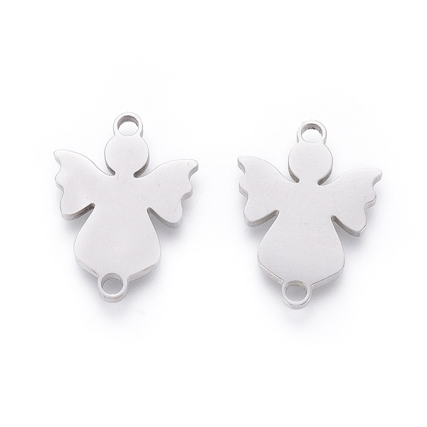 PandaHall 201 Stainless Steel Links, Manual Polishing, Angel, Stainless Steel Color, 16x12x1.5mm, Hole: 1.6mm 201 Stainless Steel Angel &...
PandaHall 201 Stainless Steel Links, Manual Polishing, Angel, Stainless Steel Color, 16x12x1.5mm, Hole: 1.6mm 201 Stainless Steel Angel &...