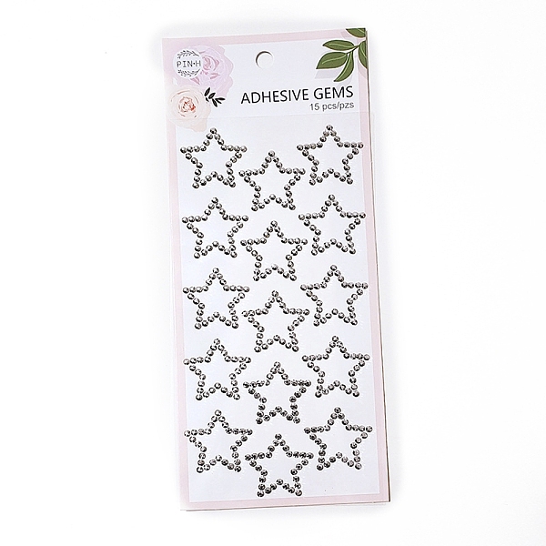 PandaHall Acrylic 3D Stickers, for DIY Scrapbooking and Craft Decoration, Silver, 230x105mm Acrylic Star Silver
PandaHall Acrylic 3D Stickers, for DIY Scrapbooking and Craft Decoration, Silver, 230x105mm Acrylic Star Silver