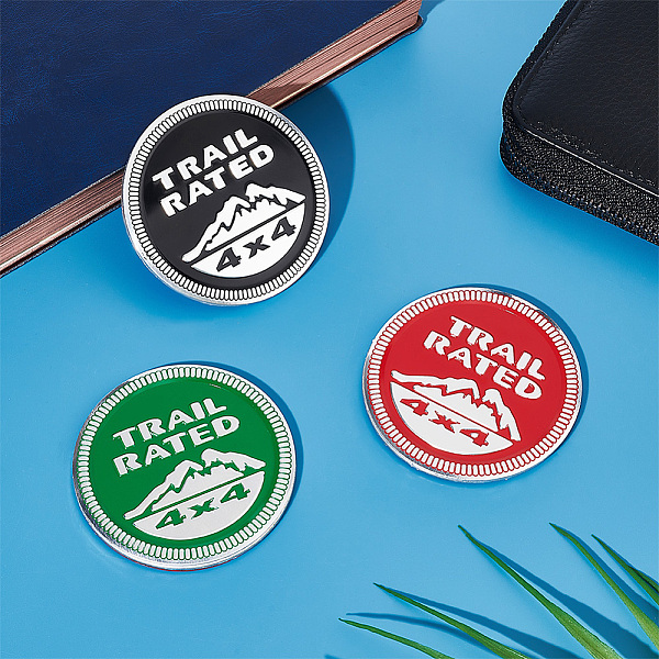 PandaHall UNICRAFTALE 3 Pcs 3 Colors Mountain Badge Rated Car Emblem Aluminum Adhesive Car Trail Rated Stickers 4x4 Metal Automotive Badge..., Multicolor
PandaHall UNICRAFTALE 3 Pcs 3 Colors Mountain Badge Rated Car Emblem Aluminum Adhesive Car Trail Rated Stickers 4x4 Metal Automotive Badge..., Multicolor