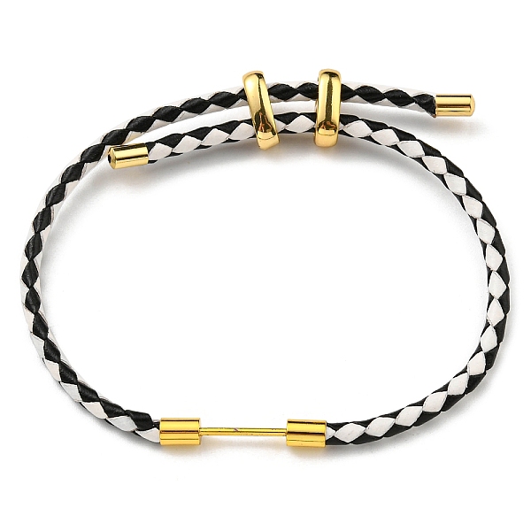 PandaHall Brass Column Bar Link Bracelet with Leather Cords, Adjustable Bracelet for Women, Black, Inner Diameter: 5/8~3 inch(1.6~7.5cm)...
PandaHall Brass Column Bar Link Bracelet with Leather Cords, Adjustable Bracelet for Women, Black, Inner Diameter: 5/8~3 inch(1.6~7.5cm)...