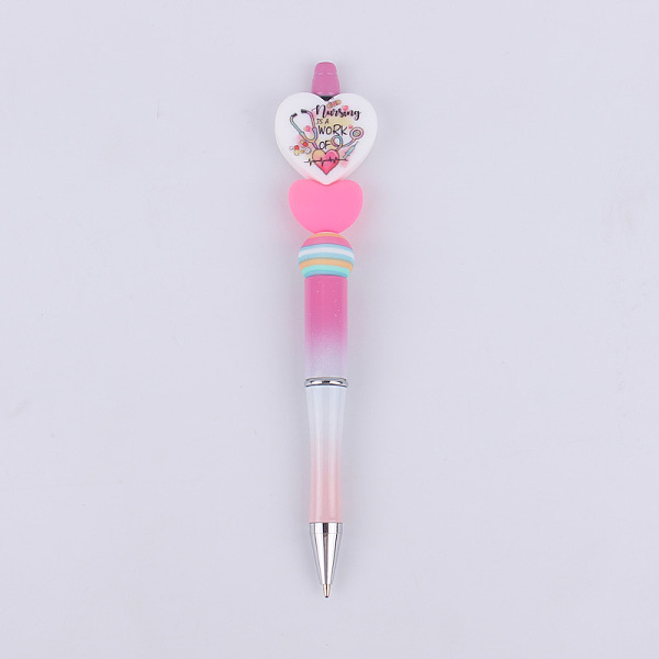 PandaHall Plastic Ball-Point Pen, Beadable Pen, for DIY Personalized Pen, Medical Theme, 145mm Plastic Medical Theme
PandaHall Plastic Ball-Point Pen, Beadable Pen, for DIY Personalized Pen, Medical Theme, 145mm Plastic Medical Theme