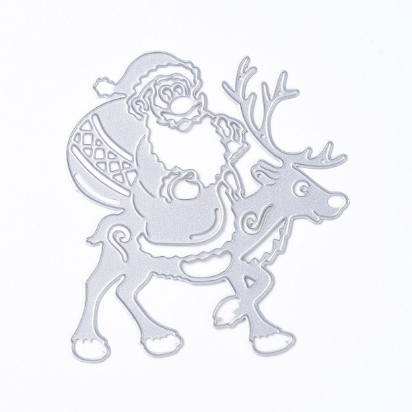PandaHall Christmas Theme Frame Carbon Steel Cutting Dies Stencils, for DIY Scrapbooking/Photo Album, Decorative Embossing DIY Paper Card...
PandaHall Christmas Theme Frame Carbon Steel Cutting Dies Stencils, for DIY Scrapbooking/Photo Album, Decorative Embossing DIY Paper Card...