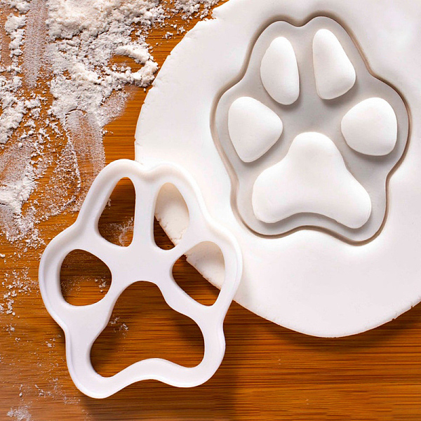 PandaHall PP Plastic Cookie Cutters, Dog Paw Print, White, 81x69mm Plastic Others White
PandaHall PP Plastic Cookie Cutters, Dog Paw Print, White, 81x69mm Plastic Others White