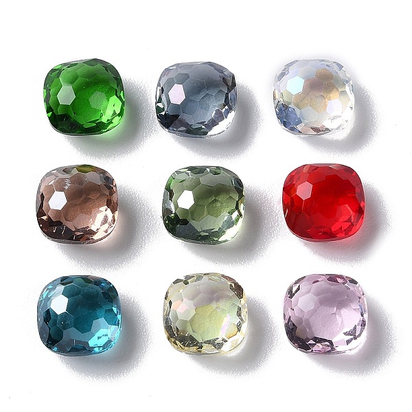 PandaHall Transparent Glass Rhinestone Cabochons, Faceted, Pointed Back, Square, Mixed Color, 8x8x5mm Glass Rhinestone Square Multicolor
PandaHall Transparent Glass Rhinestone Cabochons, Faceted, Pointed Back, Square, Mixed Color, 8x8x5mm Glass Rhinestone Square Multicolor