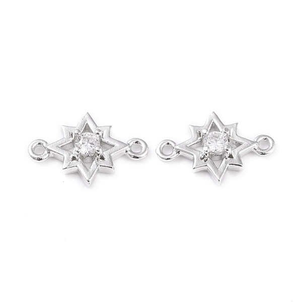 PandaHall Brass Micro Pave Cubic Zirconia Links, Long-Lasting Plated, Star, Clear, Platinum, 10.3x15x3mm, Hole: 1.2mm Brass+Cubic Zirconia...
PandaHall Brass Micro Pave Cubic Zirconia Links, Long-Lasting Plated, Star, Clear, Platinum, 10.3x15x3mm, Hole: 1.2mm Brass+Cubic Zirconia...